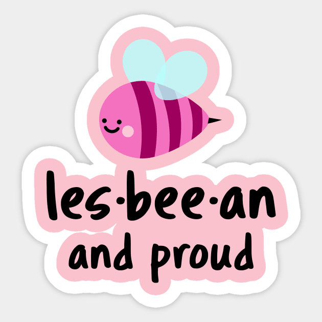 lesbeean Sticker by Socalthrills